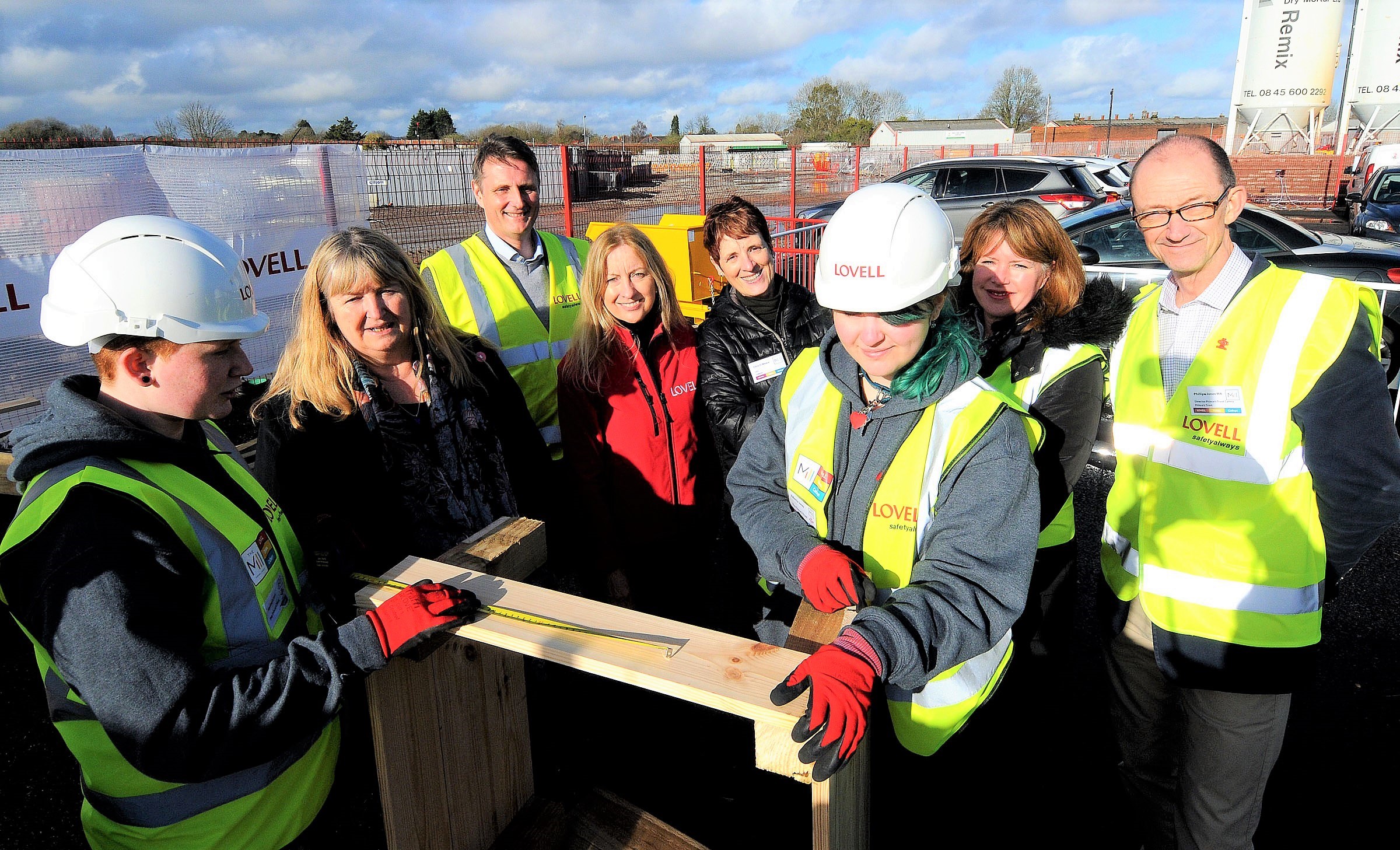 Lovell The Mill Minister visit 1