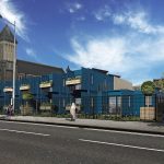 Blue Containers Bute St CGI