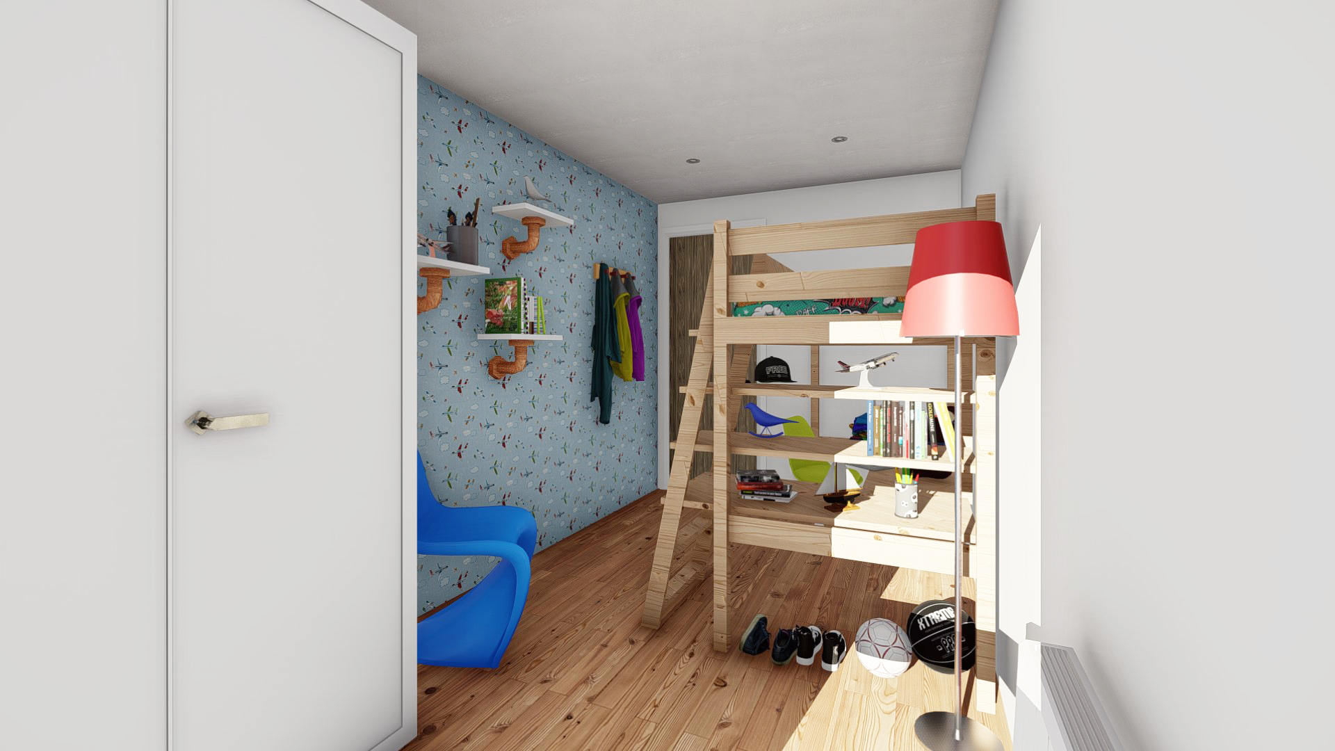 CGI Kids Bedroom
