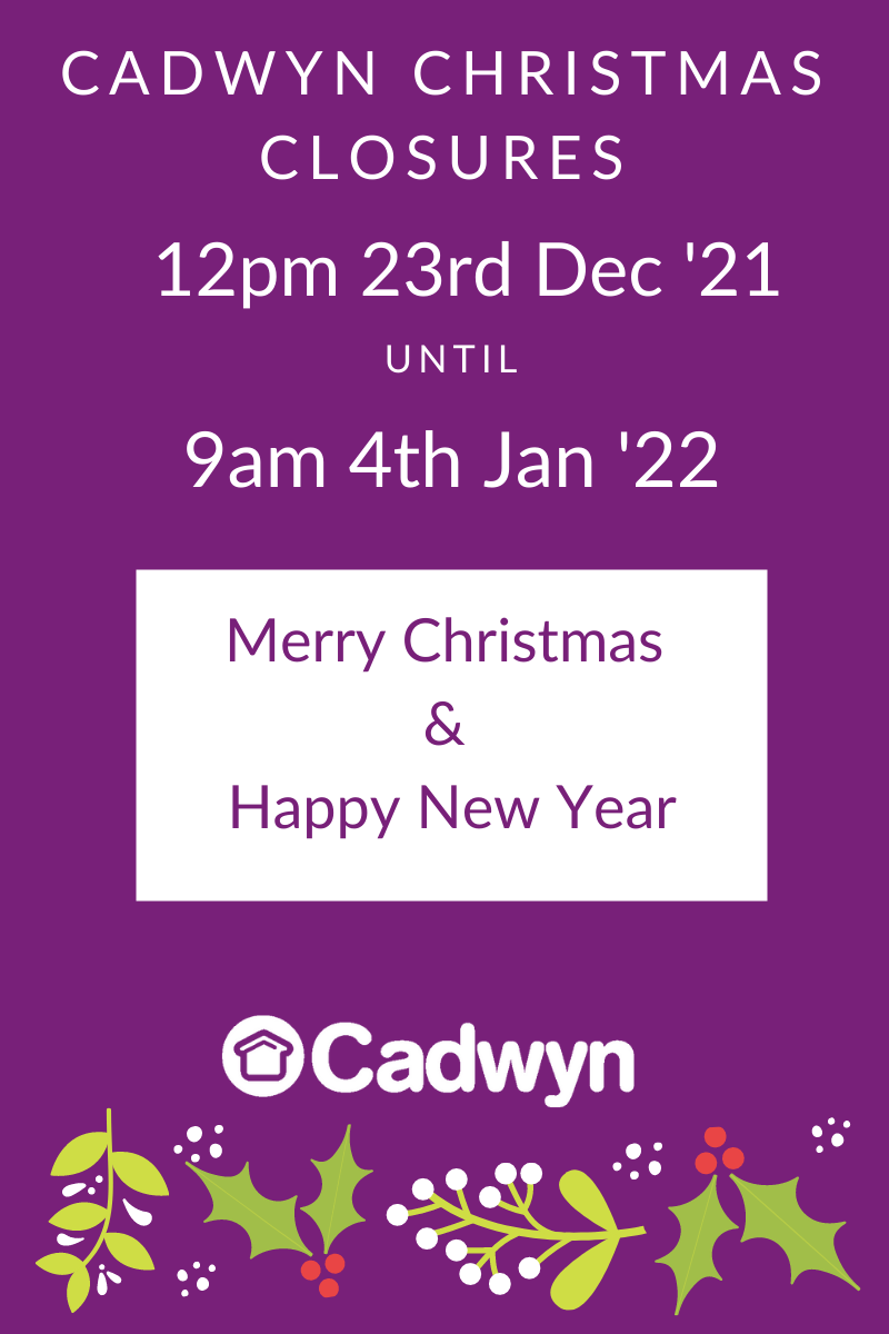 Cadwyn Christmas closures 1